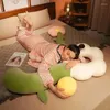 Yastık büyük boy çiçek peluş dekoratif yumuşak doldurulmuş büyük bebek kanepe uyuyan geri hediyeler