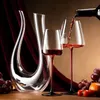 Bicchieri da vino di lusso set in cristallo gamba in vetro champagne whisky bevande bevande calice bar tazze di vino in vetro in cristallo 240417