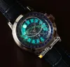 2 Style Super Complex 6102P001 Miyota 8215 Automatic Mens Watch Starry Sky Galaxy Blue Dial 6102 6104 Steel Case Leather Strap Wa4366484