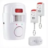 Detector With 2 Remote Controls for Home Shed Garage Caravan Alarm Security System Wireless PIR Motion Sensor Detector Alarm