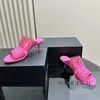 Pantofole estate in pelle scamosciata rosa in pelle scamosciata rosa cavo eleganti eleganti abbigliamento di alta qualità scarpe vera in pelle femminile