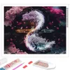 Yin Yang Tree 5D Diamond Painting Tai Chi Landscapes Collection Pattern Set Diy Full Embroidery Mosaic Home Decor 240328