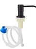 Dispensateur de savon liquide Appuyez sur Pompe Tête 304 Évier en acier inoxydable Cuisine de salle de bain Pipe d'extension du pendentif de salle de bain