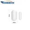 Detektorn Wireless Door Sensor 433MHz Automation Residential Home Security Alarm Window Open Detector Work med WiFi/GSM Alarmpanel