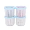 Bouteilles de rangement Cuisine Plastique Boîte à légumes Réfrigérateur Scellé Drain Scellé Drain 1pc