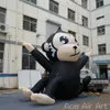 Anpassad reklaminblatables Giant Monkey Cartoon Model Terrestrial Animals med luftblåsare till salu gjord av Ace Air Art