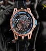 Luxus -Männer mechanische Uhr Mode Premium Brand Armbandwatch Roge Dubui Excalibur King Serie Geneva Watches8865713