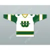 GDSIR Custom Rick Ley 2 WHA 1973-74 Inghilterra Whalers Home Hockey Jersey Nuovo Top E-M-L-XL-XXL-3XL-4xl-5xl-6xl