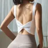 Beha sport ondergoed vrouwen witte schokbestendig yoga vest type brede schouderbanden verzamelen hardlopen 2022 zomer fitness antisagging bh