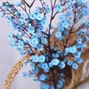Fleurs décoratives Meldel Fleur artificielle Blossom Blossom de haute qualité Silk 100 cm Décoration de branche