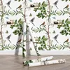 Wallpapers Fashion Home Cotton Flower Printed Durable Wallpaper Chic Room Decor Removable Cabinet Stickers Decorative