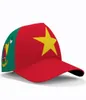 Cameroon Baseball Caps 3D Numer Numer Numer Logo CM Hats CMR Country French Cameroun Nation Flaga Kamerunowa FLAGA NAUK1201217