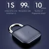 Lock Tuya Smart Bluetooth Biometric Fingerprint Padlocks USB Rechargeable Smart Security Lock Sharing Control to Family