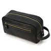 Wallets Large Capacity Cowskin Clutch Genuine Leather Storage Bag For Male Female Makeup Travlling Wash Bags Comsmetic Women