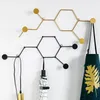 Nordic Ins Iron Creative Key Rack Hooks Wall Hanging Decoration Coat Hat Storage Rack Minimalist Chemical Element Metal Hanger