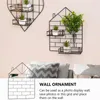 Frames Wall Grid Panel Po Display Shelf Decor Metal Wire Notice Boards Storage Memo Board Mesh Tool Organiser Circle