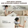 5DKneading Shiatsu Massage Shawl U Shape Chiropractic Travel Cervical Pillow Heating Relieve Fatigue Shoulder Pain Neck Massager240325