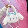 Bolsos de hombro Bolso cruzado para mujeres Bolsos de lujo 2024 Girl Shopper Purse Fashion Fashion Cartoon Bordery Bordery Bow Lop-earged Circular