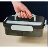 Geschirr mit großer Kapazität Plastik -Mikrowellen -Lunchbox mit Tabellenbetriebswissenschaftstudent tragbarer Anzug