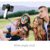 Monopods FGCLSY 2022 Nieuwe Bluetooth Wireless Selfie Stick 360 graden rotatie met afneembaar vullampje Remote Regeling Foto Live Tripod