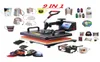 Multifunktionell 9 i 1 Combo Heat Press Machine Sublimation Heat Press värmeöverföringsskrivare för MUGCAPT SHIRTPHONE CASS5094994