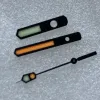 Kits Watch Modifier les pièces Black Orange Luminous SPB143 / 147 Watch Hand adapté au mouvement automatique NH35 / 36