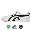 Designer onitsukas tiger mexico 66 Casual Shoes الرجال والنساء ملابس سحابة فضية الأخضر الأصفر والأبيض الأسود أحذية رياضية قماش【code ：1】