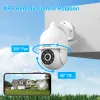 Système Anran 3K 5MP Surveillance Poe Kit système Sécurité CCTV IP Camera SET Two Way Couleur audio Vision nocturne AI Kit de détection PTZ SMART