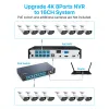 Intercom Zosi 4k Poe Video Surveillance Cameras System 8ch Expand 16ch Nvr Kit 2way Audio Out/indoor 8mp/5mp Ip Camera Cctv Security Set