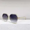 2024 Top Designers New Luxury Designer G Family's New High-Bauty Ins for Women GG1089S Polylople Fashion Sunglasses