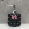 Distributore di sapone liquido bottiglia decorativa in ceramica decorativa bottiglia ad alta bellezza per la doccia in gel