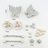 Anklets 20st Bling Shoe Charms CLOG Accessories Fashion Crystal Rhinestone Shoes Chains For Women Girls