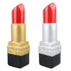 Vases Elegant Flower Vase Exquisite Lipstick Shape Beautiful Wearproof Realistic For Office