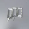 Ljuskronor Crystal 10st/Lot 30mm Machine Slipning Clear Pagod Bar Prism med ett håls hemgardin tillbehör