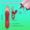 Sexe jouet gode vibrateur Clitorals Stimulateur pour femmes Rose Shape Tongue Licking Vibrations Clitoral Stimulator Nipples Massager pour les couples de masturbation femelles