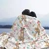 Coperte Sumpiro levriero Happy Brapse Calsa Coppa calda Morbida Flanna Flanella Whippet Dog Trow per letto Outdoor Divano