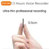 Recorder Shoumi Ultradathin Mini Voice Recorder 432GB Digtal Professional Sound Activated Dictafoon HD Ruis verminderen opname mp3 -speler