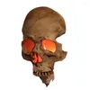 Lumières nocturnes Halloween Skull Light Horror Lamp Gothic Skeleton Plug sur le mur décoratif américain durable