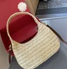 Luxurys M Straw Bag Bag Bag Fashion Womens Counter Counter Facs Crossbod