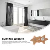 Shower Curtains Magnetic Curtain Weights Drapery Iron Bottom Weight Gain Window Pendant