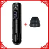 Machine Ambition Soldier Wireless Rotary Tattoo Pen Hine Rechargable Bettery Power Digital Led Display for Body Art