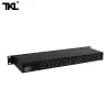 Équipement TKL FS206 Équipement professionnel Stéréo Mono Audio Signal Splitter Amplificateur Distributeur 2 sur 10 Out XLR pour la scène