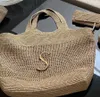 Icare Raffias Designer Bag Hand-Embroidered Straw Handbag Large Capacity Tote For Women Beach Travel Summer Vacation High Quality Luxury Shoulder Shopping Bags