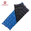 Gear Aegismax Ultra Light 90% White Duck Down Sac de couchage Camping Backpack Enveloppe Type Sleeping Sac Outdoor and Family