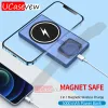 Маска новый продукт 3 в 1 Super Slim 5000mah Quick Charge Wireless Magnetic Charger Bank для iPhone 12 13 Apple Iwatch Наушник