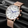 Montre-bracelets Ochstin Promotional Model 2024 Business Light Luxury Style Legend Series multifonction Mouvement Quartz Watch Men's Watche