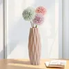 VASES3 PCSシンプルなプラスチック容器テーブル用デスクトップ装飾用の結婚式のセンターピース