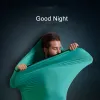 Gear NatureHike Mummy Style Sleeping Bag Linner Hoge elasticiteit Slaapzak Liner voor buiten reizen Viesvrij laken