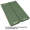 Självinflerande madrass D03 Uppblåsbar 5cm luftturistskum Sleeping Mat Camping Tent 240306