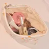 Bolsas de cosméticos velocidades de veludo feminino Bolsa feminina Bolsas Bolsas de maquiagem Holórea de artesanato Organizador Meninas Lavar bolsa de beleza Viagem